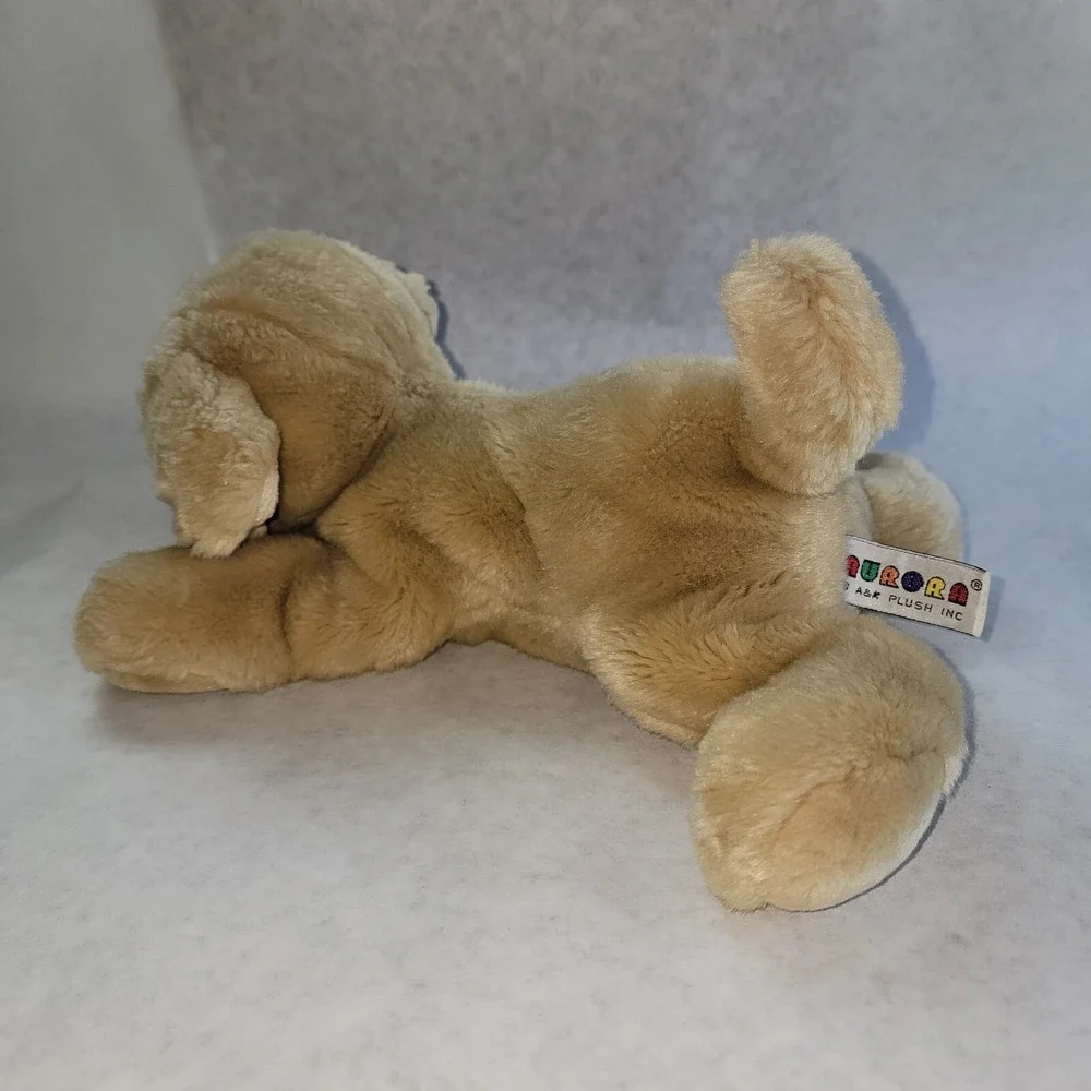 Aurora Golden Retriever Lab Puppy Plush Realistic Dog Soft Stuffed Animal - Picture 8 of 16